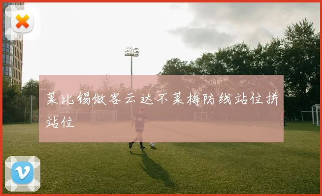 莱比锡做客云达不莱梅防线站位拼站位